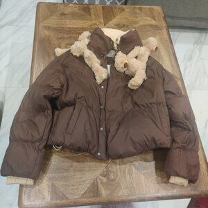 13DE MARZO BEAR DOWN jacket size M New oversized